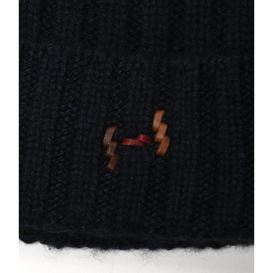 HERMES（エルメス） 美品 ニット帽 トルサードニットビーニー メンズ