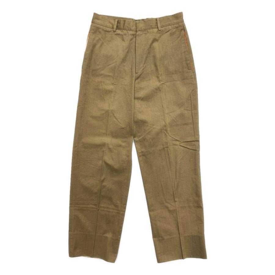 HERMES（エルメス） 内オレンジストレートパンツ レディース SIZE 46