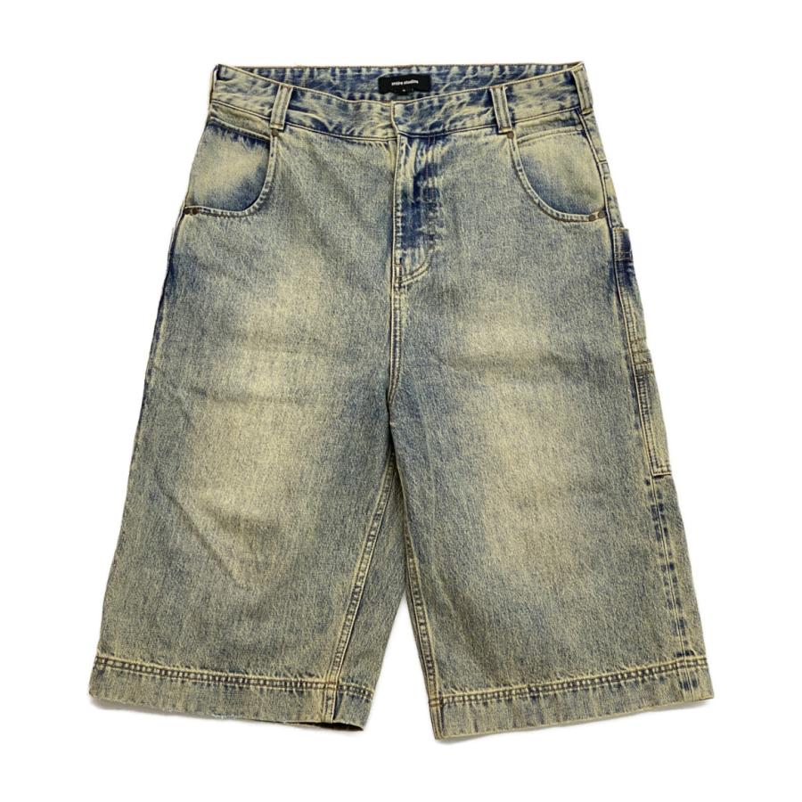 エンタイアスタジオ デニムパンツ ハーフ D-SHORTS SURFACE WAVE