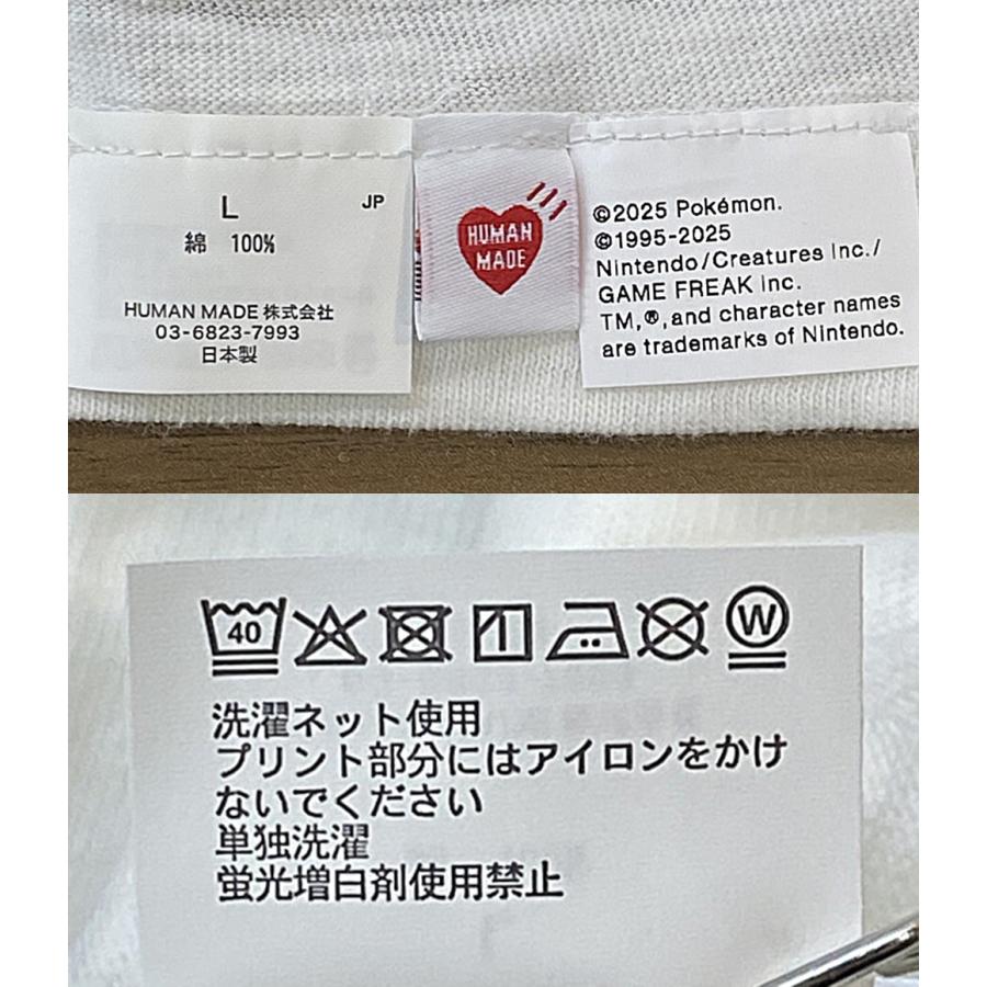 美品 ヒューマンメード 半袖Tシャツ pokemon made 胸刺 アンノーン