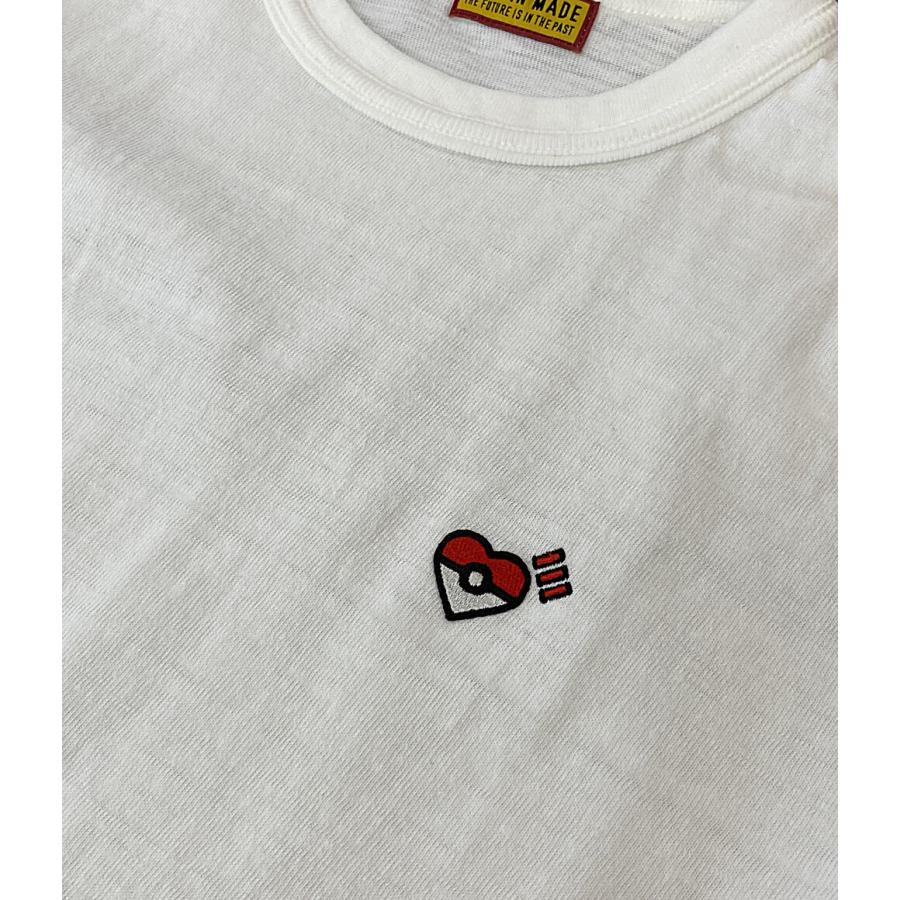 美品 ヒューマンメード 半袖Tシャツ pokemon made 胸刺 アンノーン