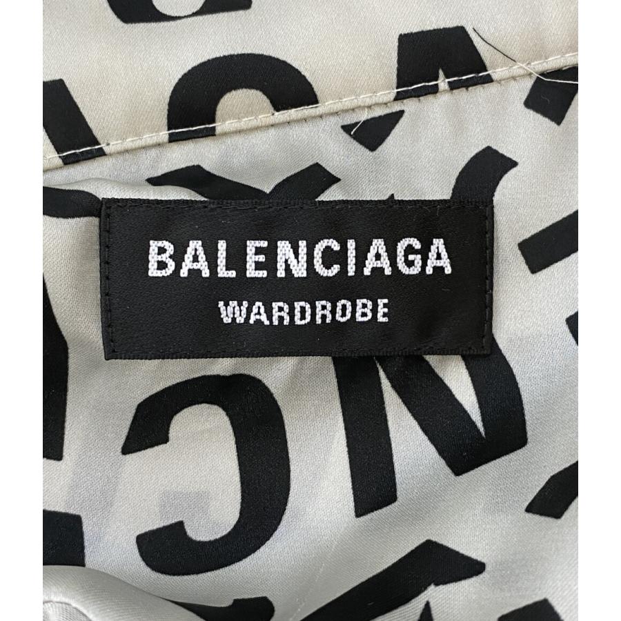 BALENCIAGA（バレンシアガ） 長袖シャツ ロゴグラム グレー 22SS