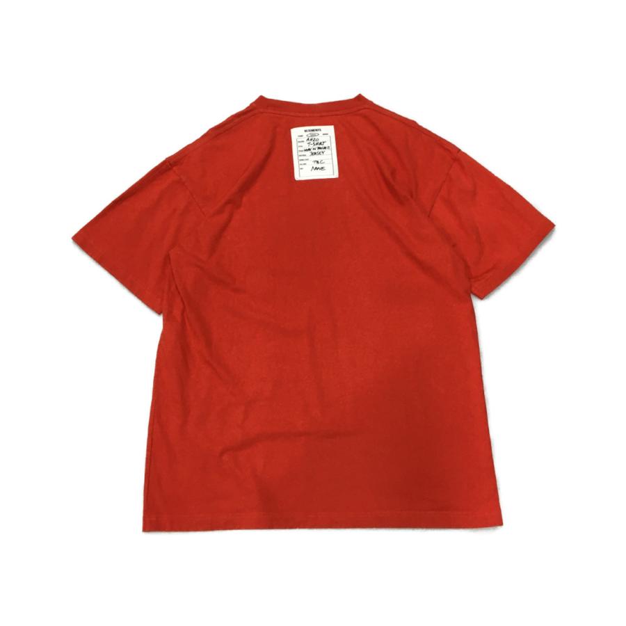 ヴェトモン バックバーコードパッチオーバーサイズTシャツ 19AW