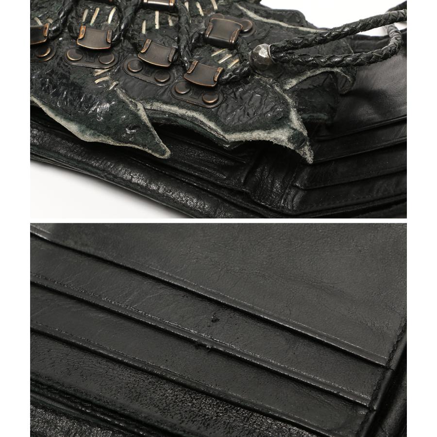 ケムリ 三つ折り財布 WC Druzy メンズ KMRii 中古 : Rehello by