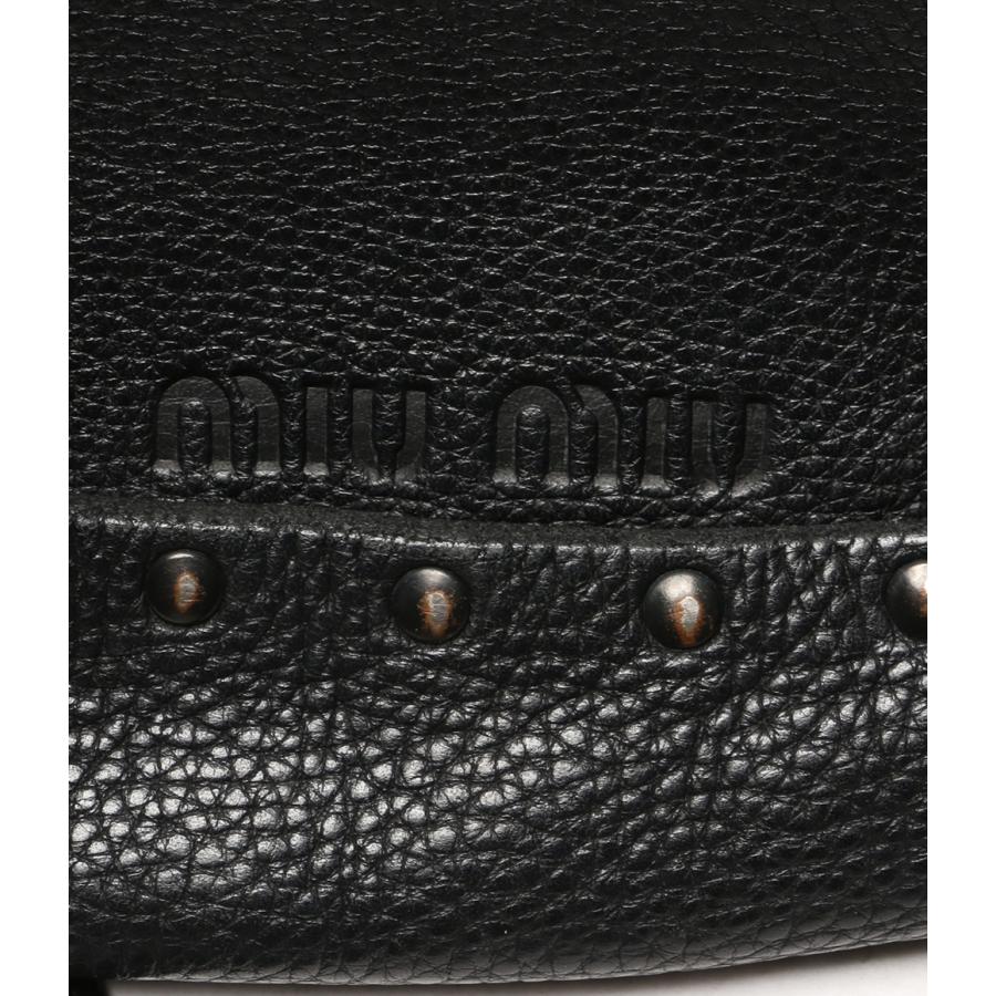 ミュウ スタッズショルダーバッグ レディース MIU 中古 : Rehello by