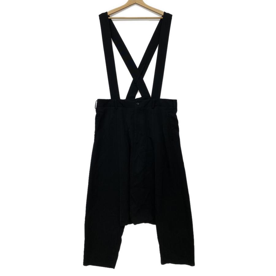 BLACK COMME des GARCONS 22SS 吊りサルエルパンツ ブラックコムデギャルソン 吊りサルエルパンツ 22SS メンズ SIZE XL