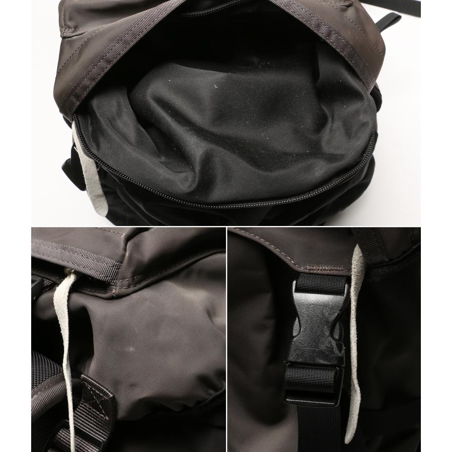 値下げ　ヘッドポーター　シャチ　ブラックバックパック 調整可能ストラップ付き HEAD PORTER（ヘッドポーター） リュック シャチバックパック メンズ