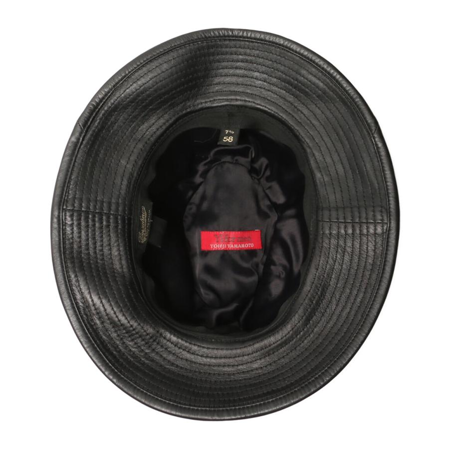 ワイズ フォー メン ボルサリーノ Borsalino レザーハット メンズ SIZE