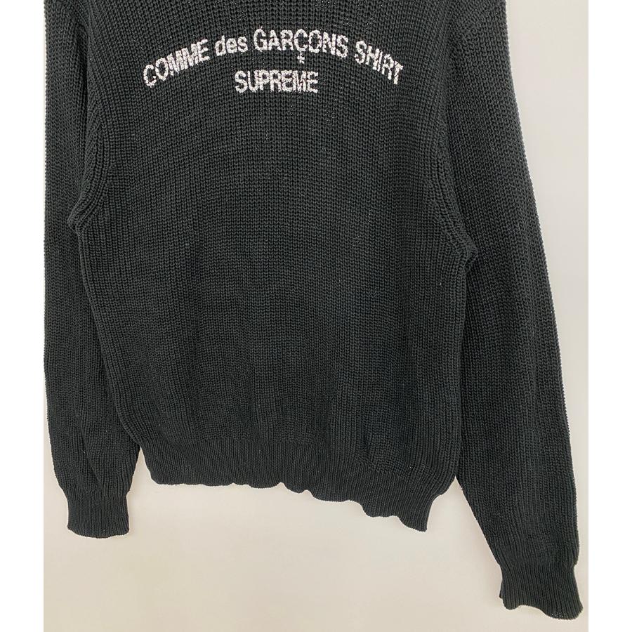 Supreme（シュプリーム） コムデギャルソンシャツ ロゴ クルーネック