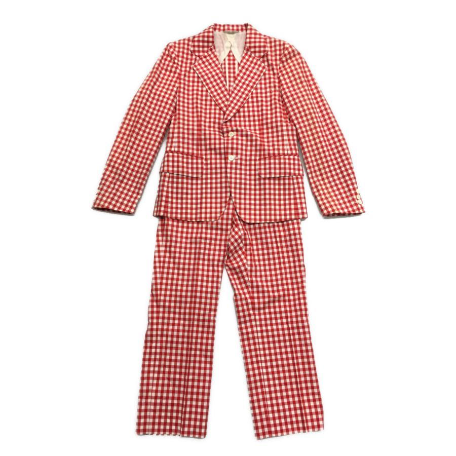 ローブドシャンブルコムデギャルソン テーラードジャケット ギンガム