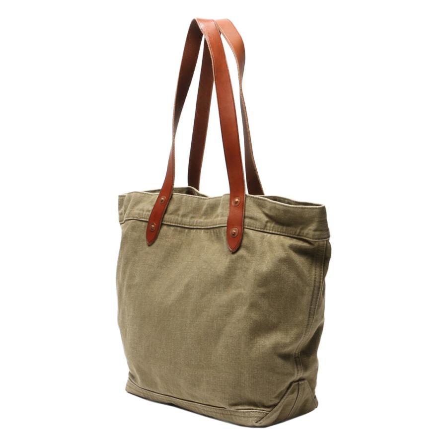 正規品 RRL トートバッグ キャンバス レザー ダブルアールエル ラルフ RRL ダブルアールエルキャンバス トートバッグ 新品 - 7th