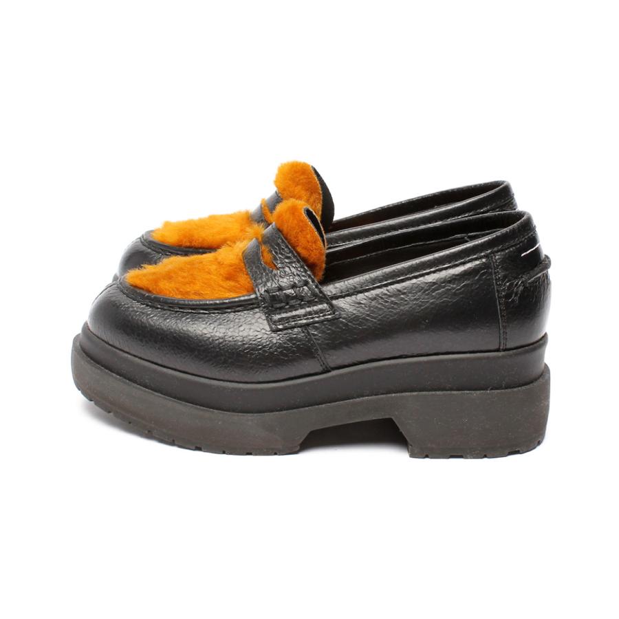 美品MM6 エムエムシックスMaison Margiela ローファー厚底レザー MM6（ローファー/革靴）のフリマアイテム一覧