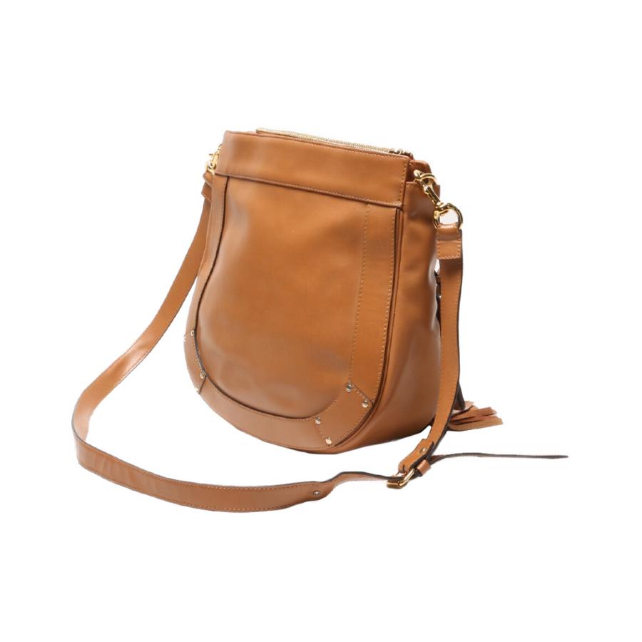 Chloe キャメル　ヴィンテージ　レザーショルダーバッグ Chloe（クロエ） エデンレザーショルダーバッグ レディース 中古