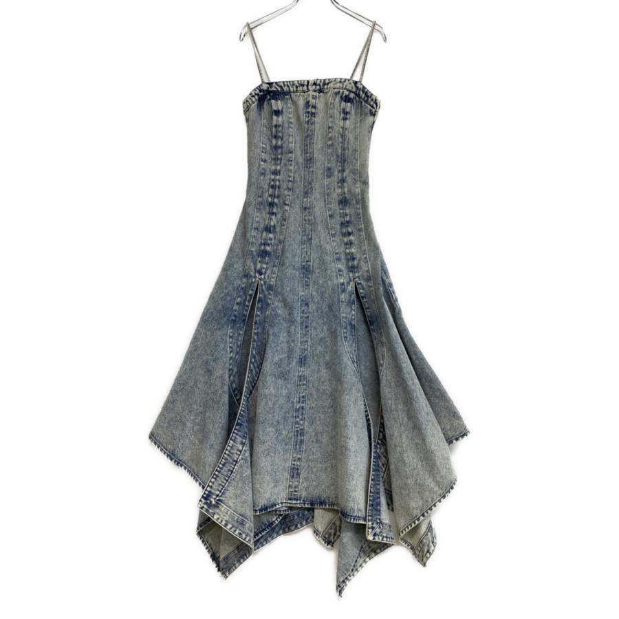 エイチアンドエム　グレンマーティンス　Glenn Martens デニムワンピ エイチアンドエム グレン・マーティンス デニムキャミソールワンピース