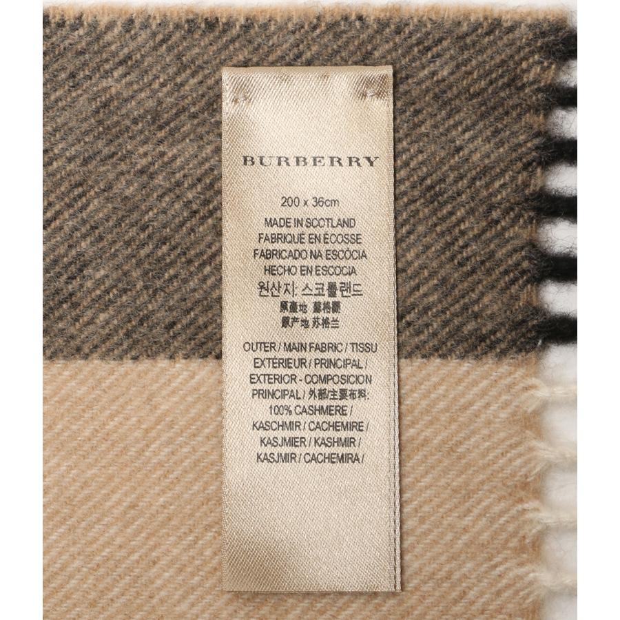 BURBERRY（バーバリー） 美品 ノバチェック カシミヤマフラー