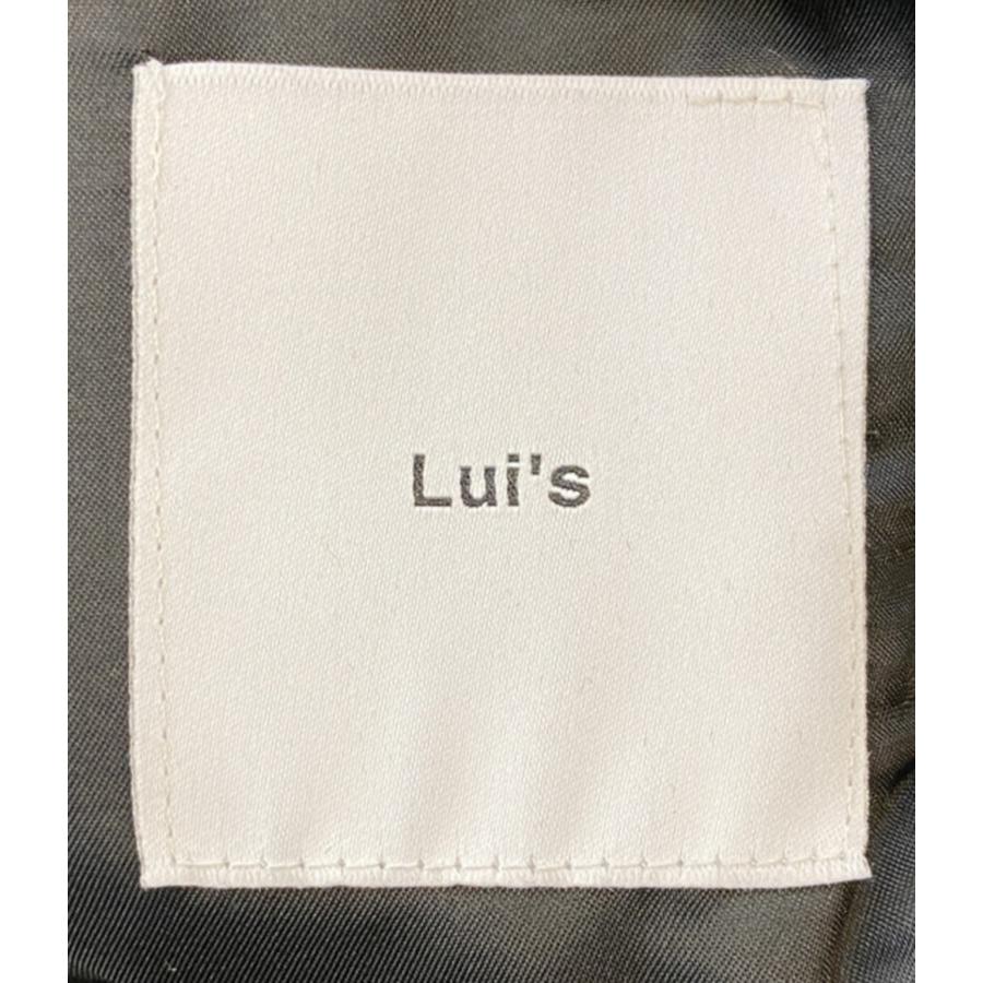 Lui's（ルイス） 美品 ビーバーメルトンボリュームロングコート 25AW