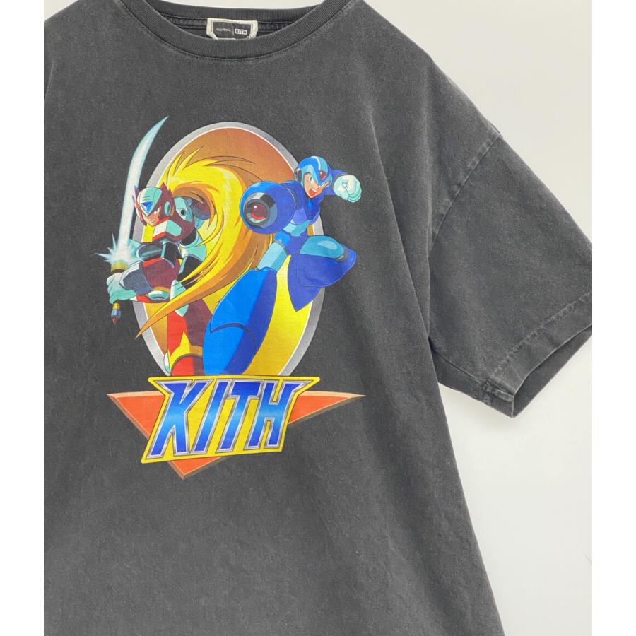 キス カプコン 半袖Tシャツ MEGA MAN VINTAGE TEE 2025 メンズ SIZE M