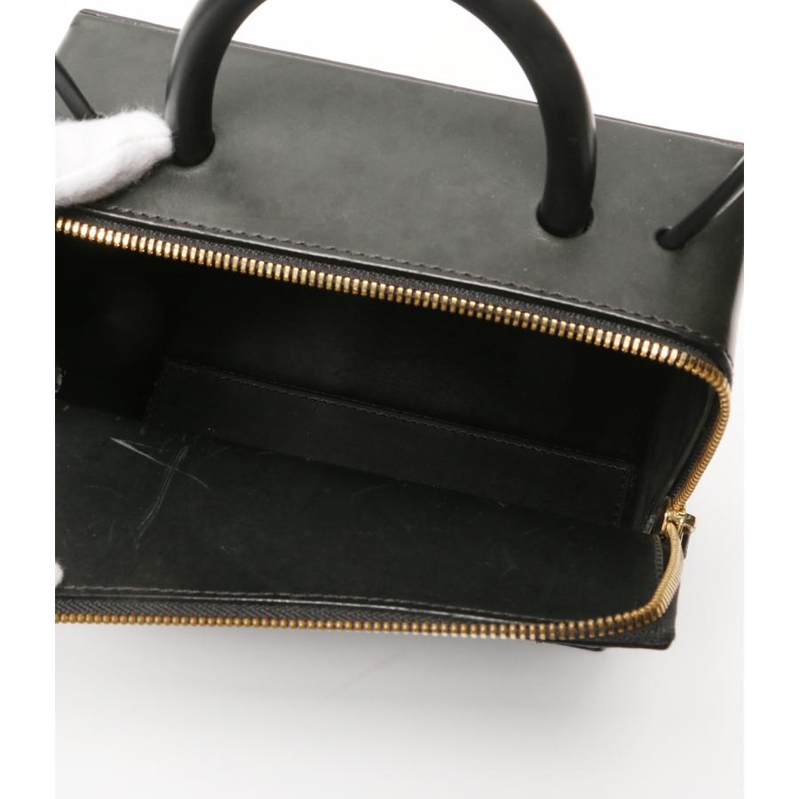 ビルディングブロック ショルダーバッグ レザー ボックス 2WAY メンズ