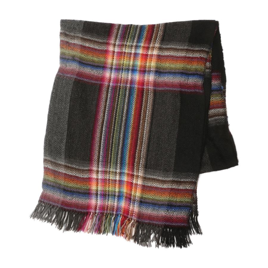 ザイノウエブラザーズ アルパカマルチカラー ストールマフラー