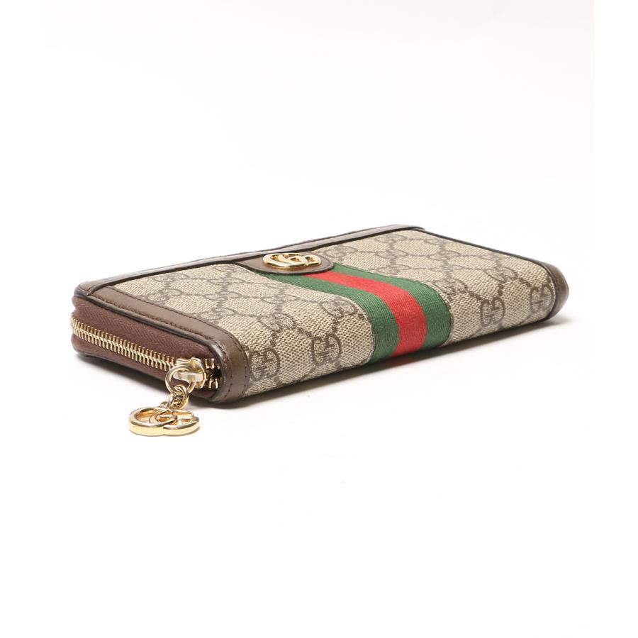 GUCCI グッチ/オフィディアGGジップアップファスナーウォレット/523154/114*/Bランク/71【中古】 GUCCI（グッチ） （新品・未使用品）GUCCI 523154 オフィディア GG