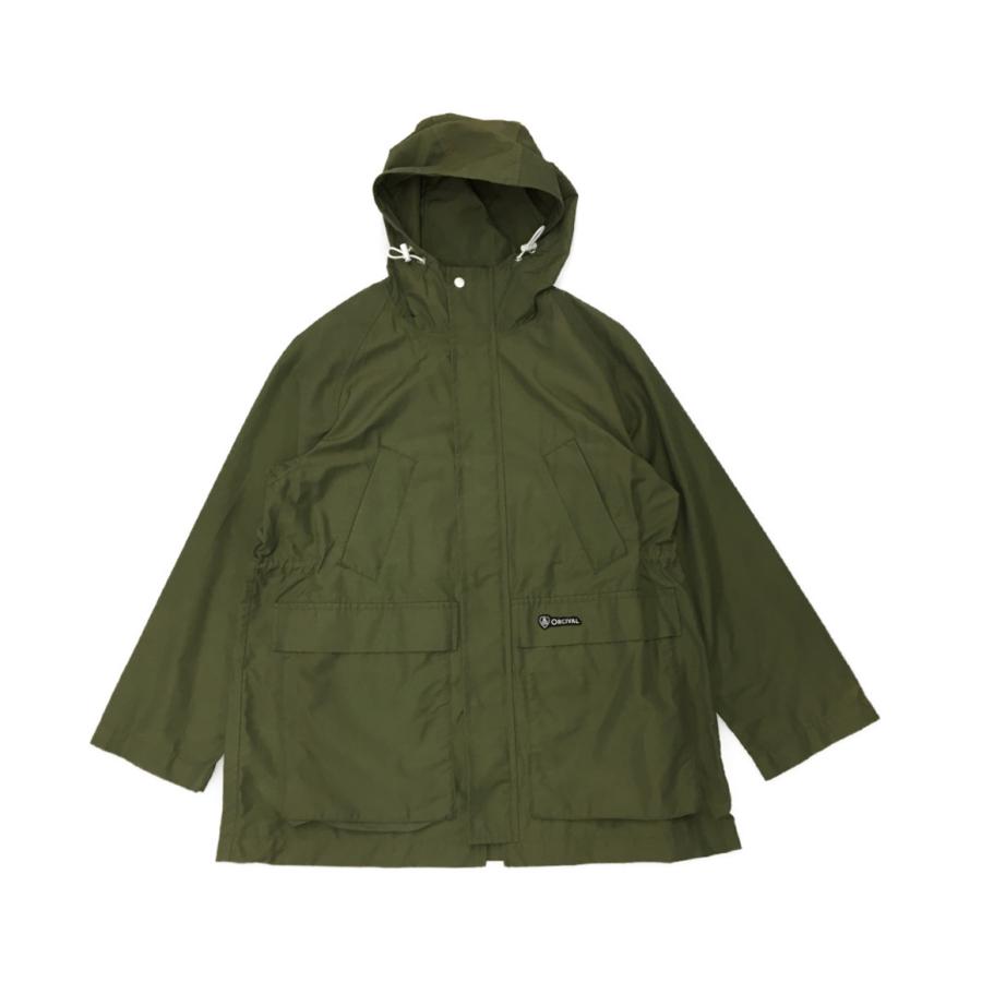 オーシバル クロスビックフードコート マウンテンパーカー 19ss RC