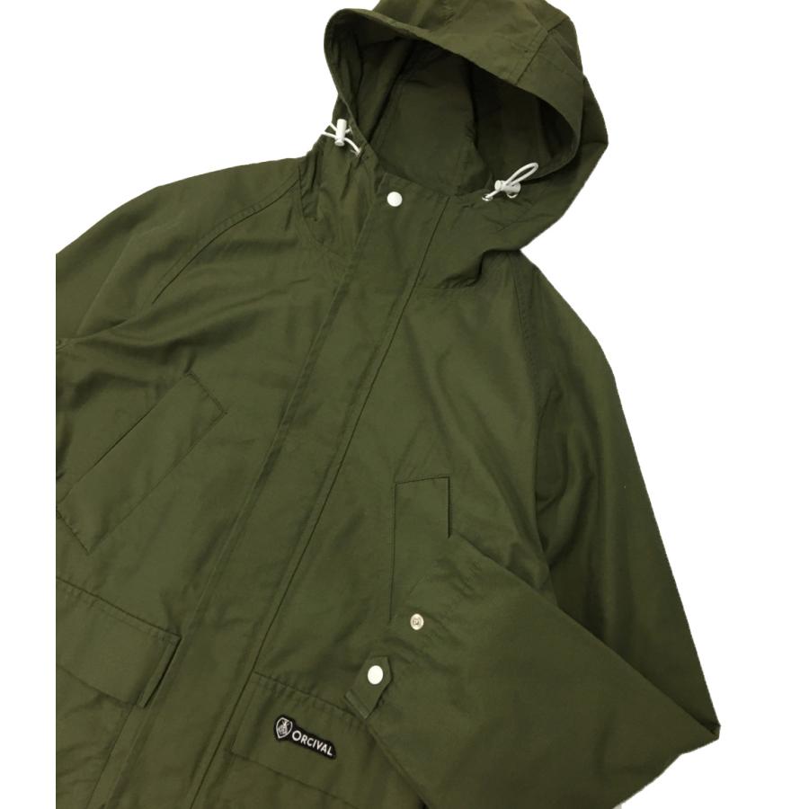 オーシバル クロスビックフードコート マウンテンパーカー 19ss RC