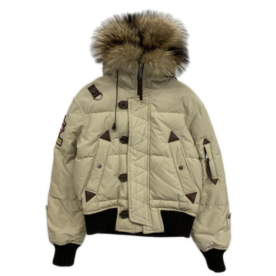 DSQUARED2（ディースクエアード） ファーダウンジャケット メンズ SIZE 