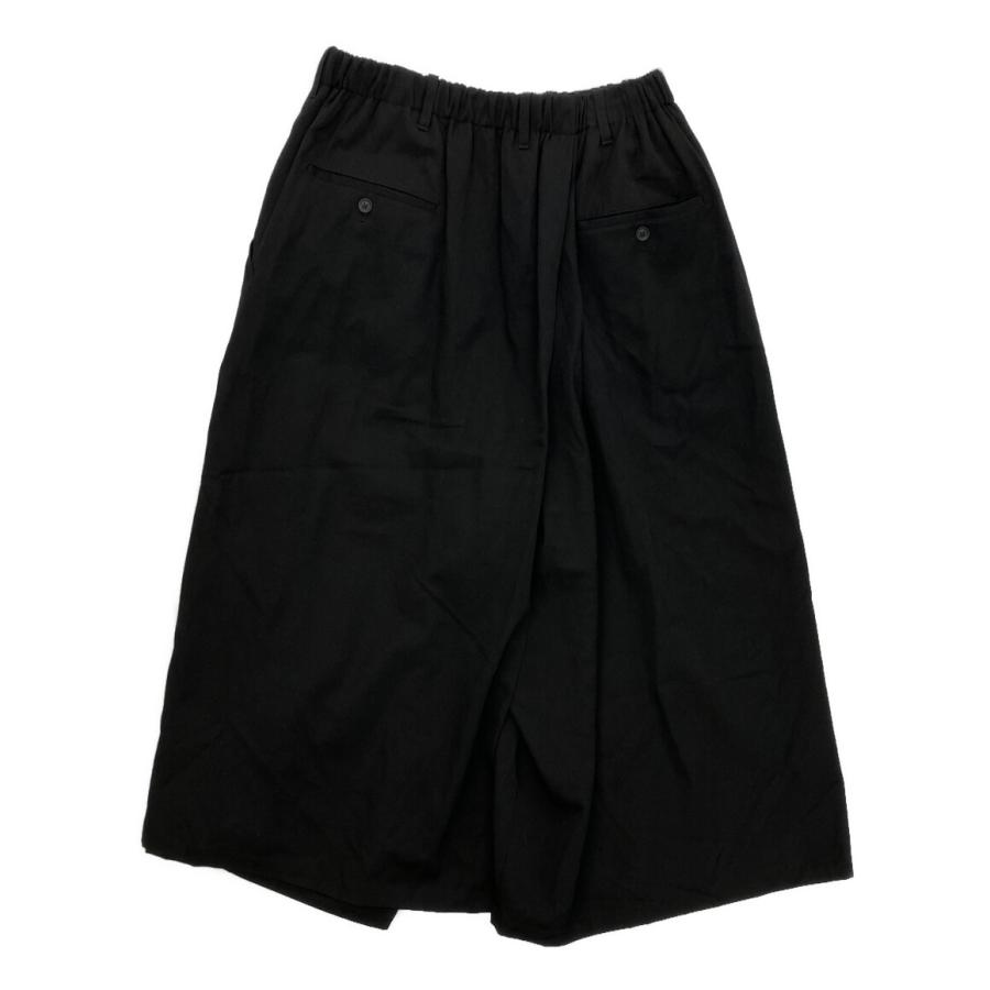 ヨウジヤマモトプールオム ラップパンツ WOOL GABARDINE WRAP PANTS