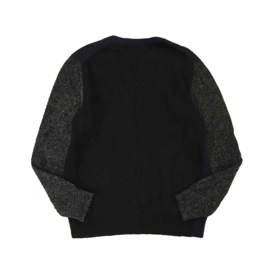 COMME des GARCONS 09AW ドッキングニットカーディガン S トップス 