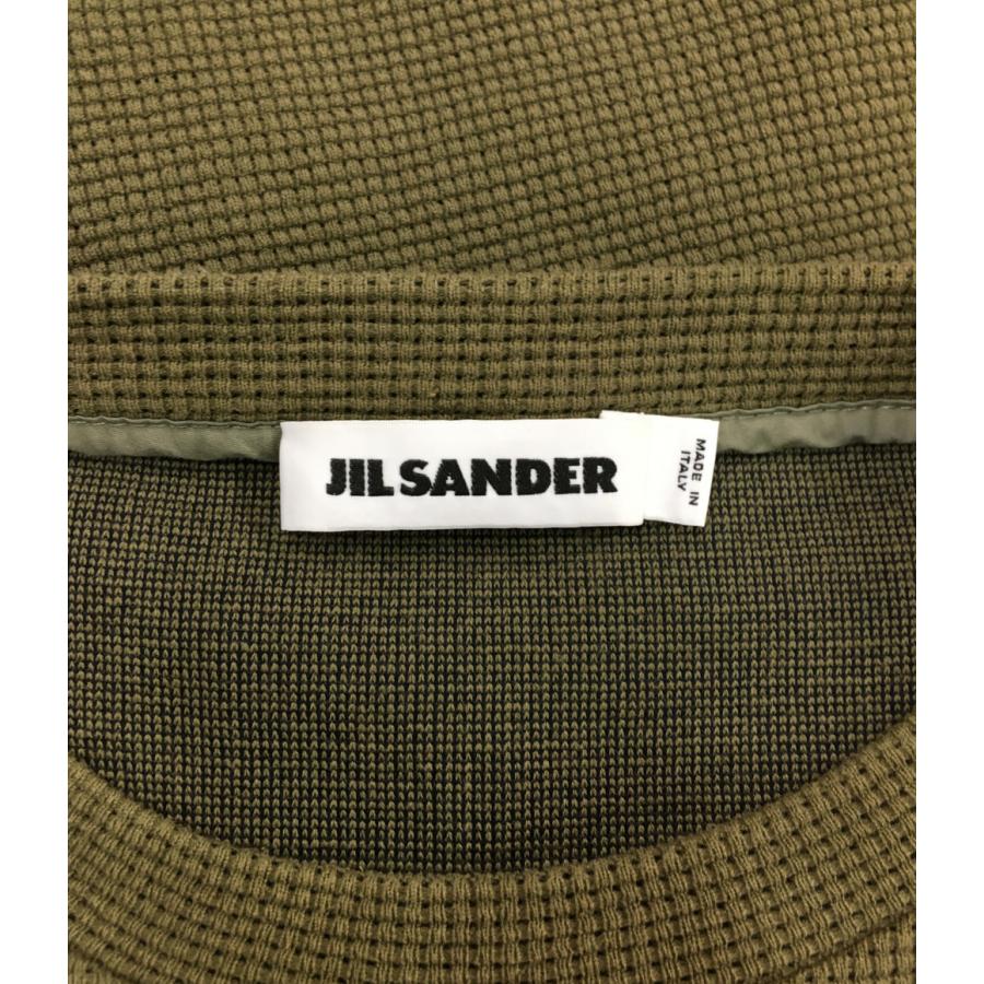ジルサンダー 半袖Tシャツ サーマルカットソー Thermal Cut Sew 19ss 