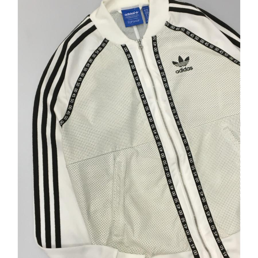 00s アディダスパンチングレザートラックジャケット