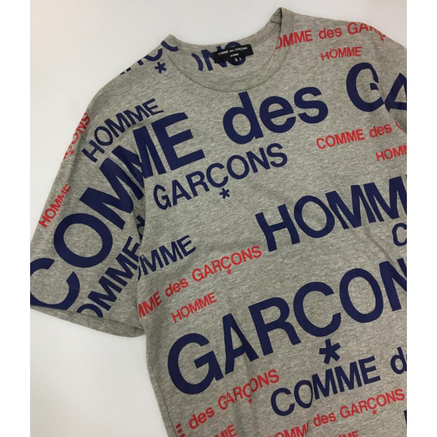 コムデギャルソンオム 半袖Tシャツ ロゴプリントT 07ss HS-T052 コムデギャルソンオム 半袖Tシャツ ロゴプリントT 07ss HS-T052