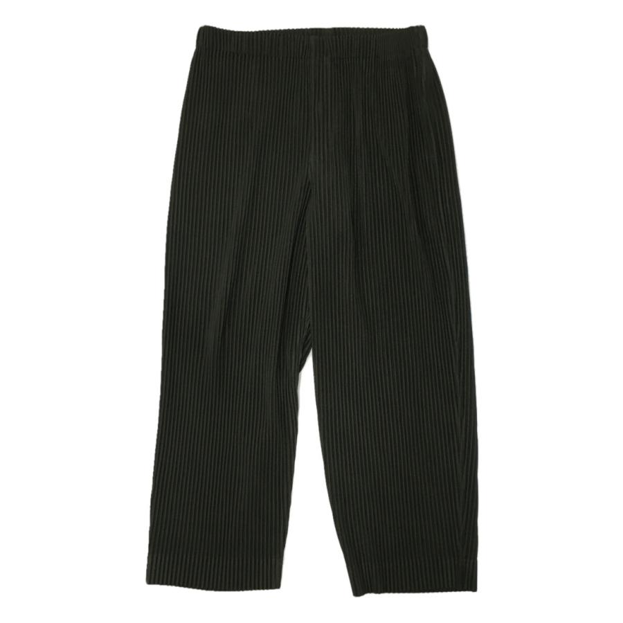 【美品】ミーイッセイミヤケ　プリーツ　ワイドパンツ　クロップド　赤 PLEATS PLEASE プリーツプリーズ イッセイミヤケ PP04-JF609
