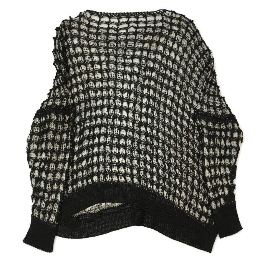 サルバム メッシュオーバーニット Mesh over knit 21ss メンズ SIZE L