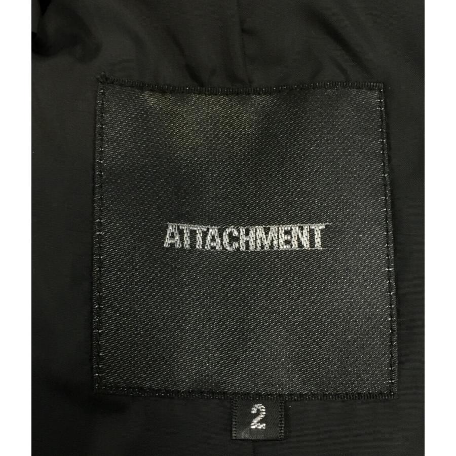 アタッチメント ダウンジャケット オックスコーティングスタンドカラー