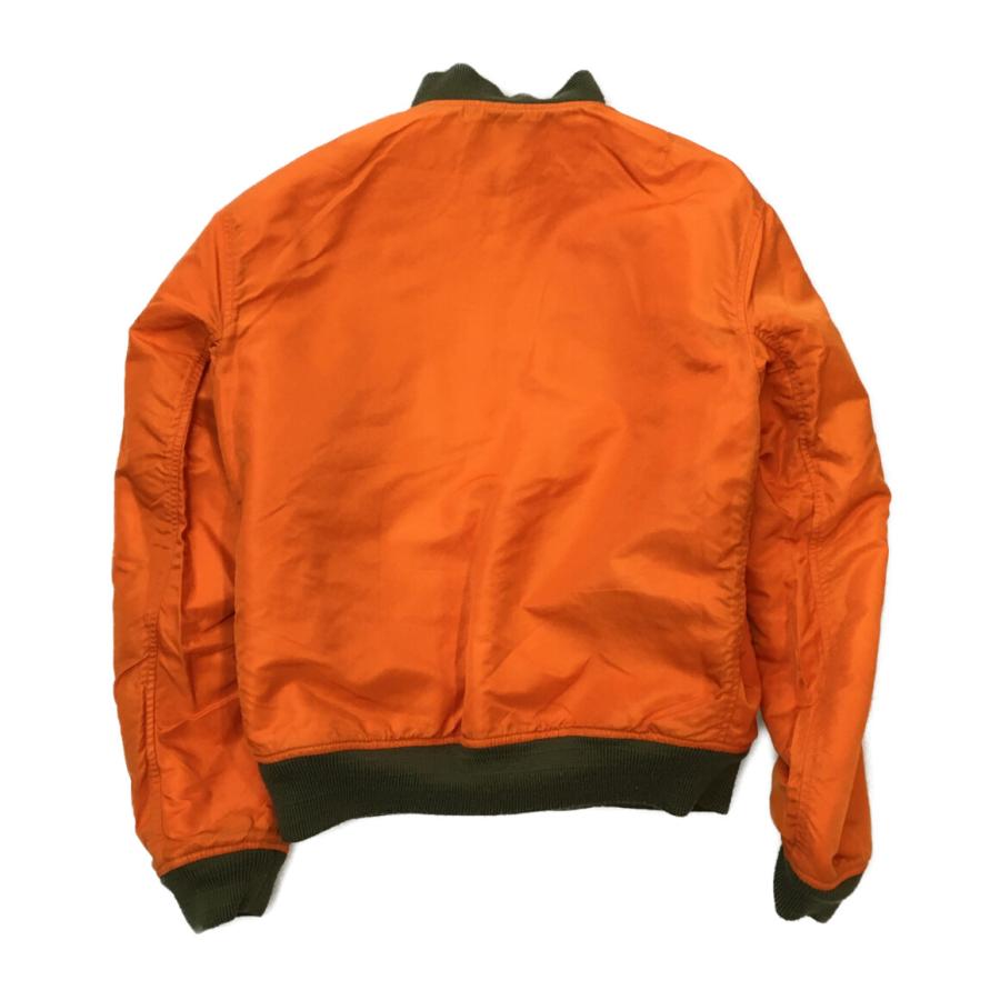 ポロ・ラルフローレン リバーシブル MA-1 ワッペンミリタリーブルゾン