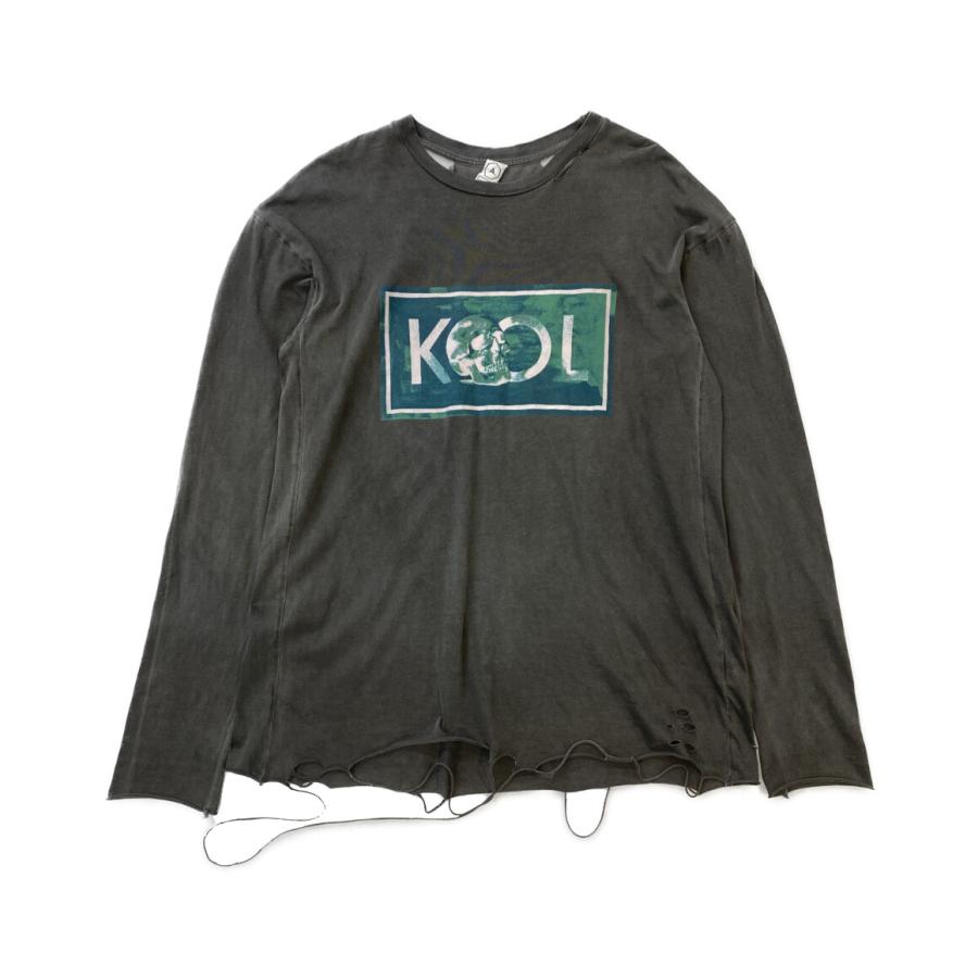 美品 アルケミスト 長袖Tシャツ DISTRESSED L S TEE KOOL 18SS メンズ 
