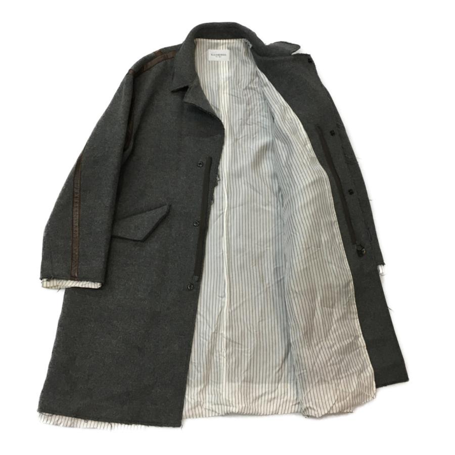 ブラック ウィドー レイヤードコート taping layered coat 19aw