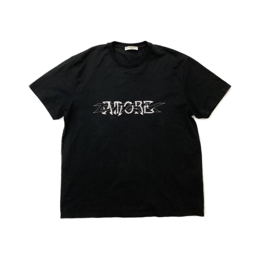 ジバンシィ 半袖Tシャツ DARK AMORE カリグラフィック 20SS メンズ  