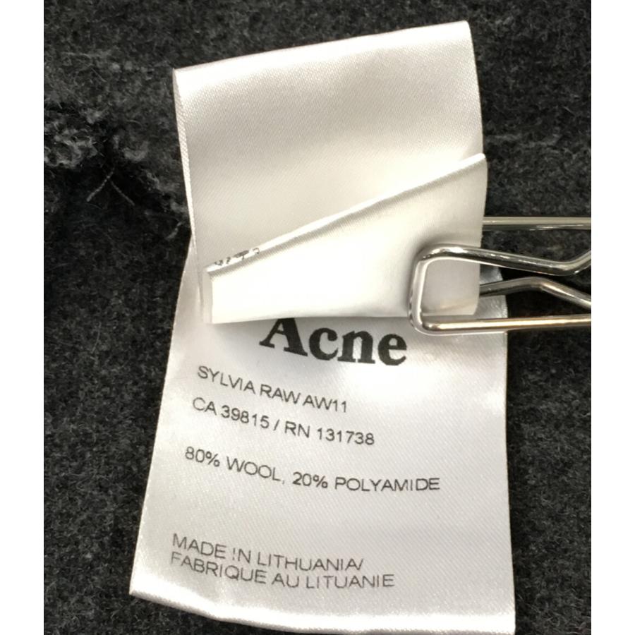 アクネ ウールコート SYLVIA RAW 11AW メンズ SIZE 34 ACNE 中古