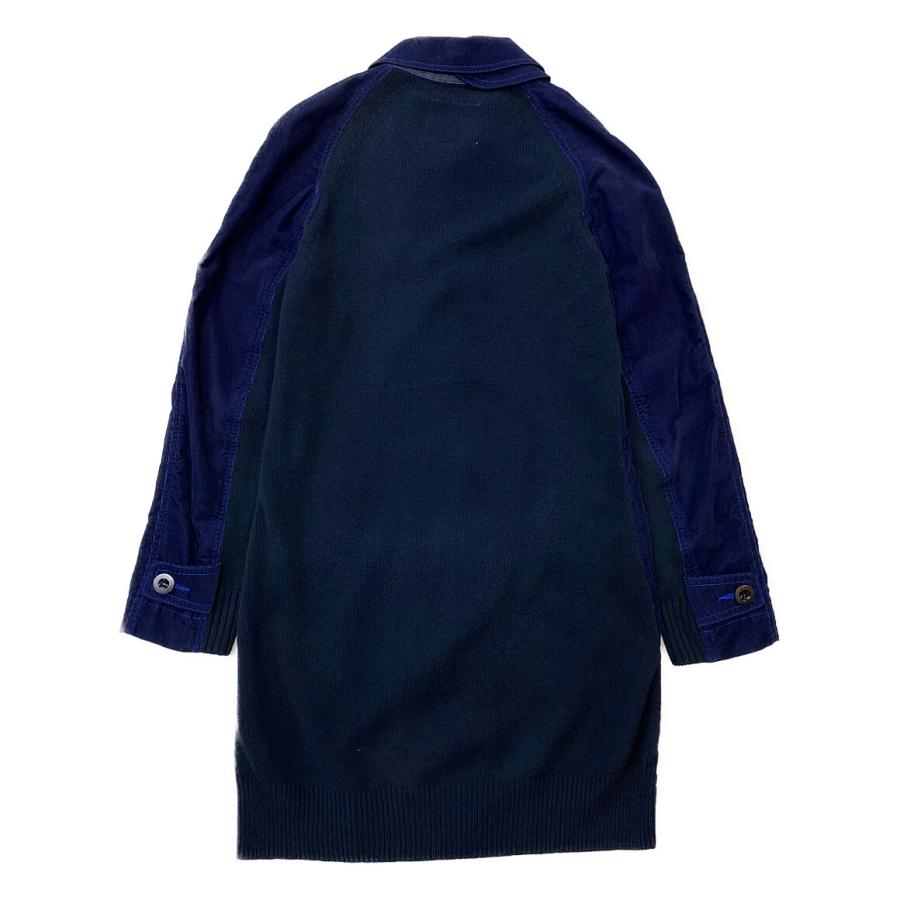 sacai サカイ　コットン　コーデュロイ ステンカラーコートコート NAVY sacai サカイ コットン コーデュロイ ステンカラーコートコート NAVY
