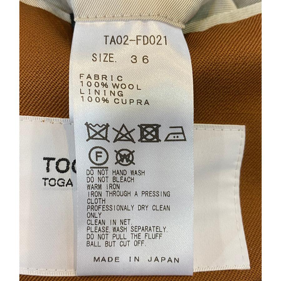トーガ アーカイブス ウールケープジャケット 20AW TA02-FD021 トーガ アーカイブス ウールケープジャケット 20AW TA02-FD021