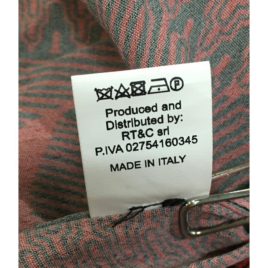 美品 ワックスマンブラザーズ 総柄オープンカラーシャツ メンズ SIZE M