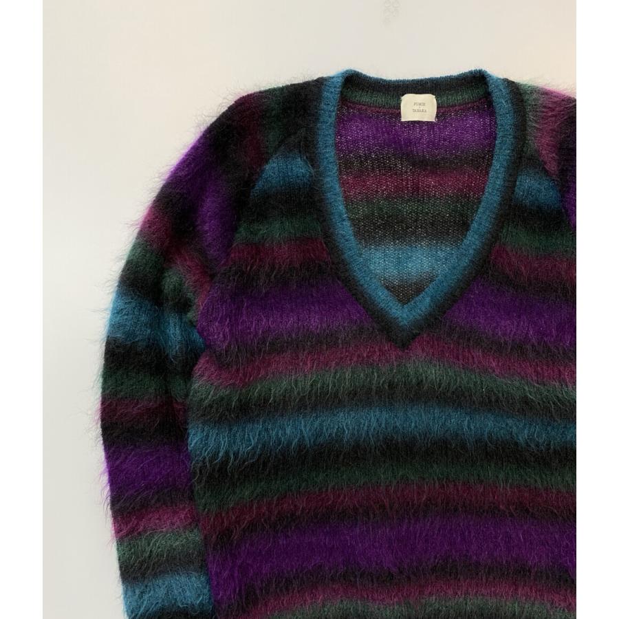 mohair Vneck F20A-22モヘアニット