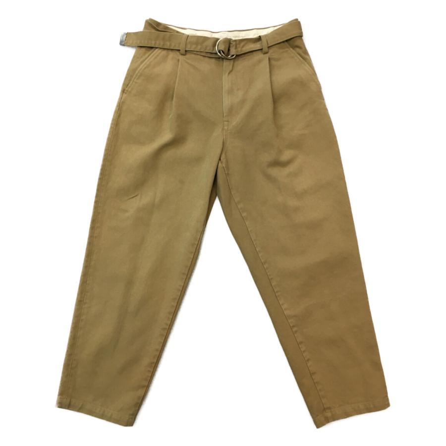 ダブレット チノワイドテーパードパンツ SILK CHINO WIDE TAPERED