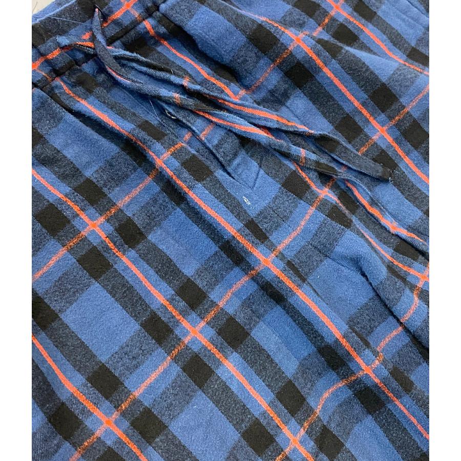 NOWHAW エリオットタータンチェック柄フランネルパジャマ