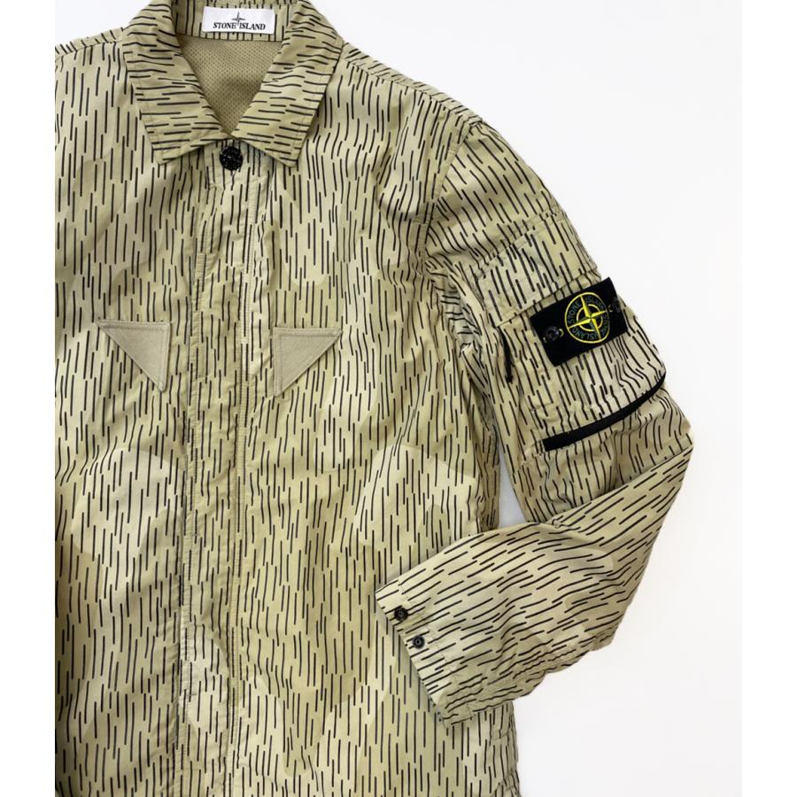 ストーンアイランド ジャケット REFLECTIVE RAIN CAMO OVERSHIRT