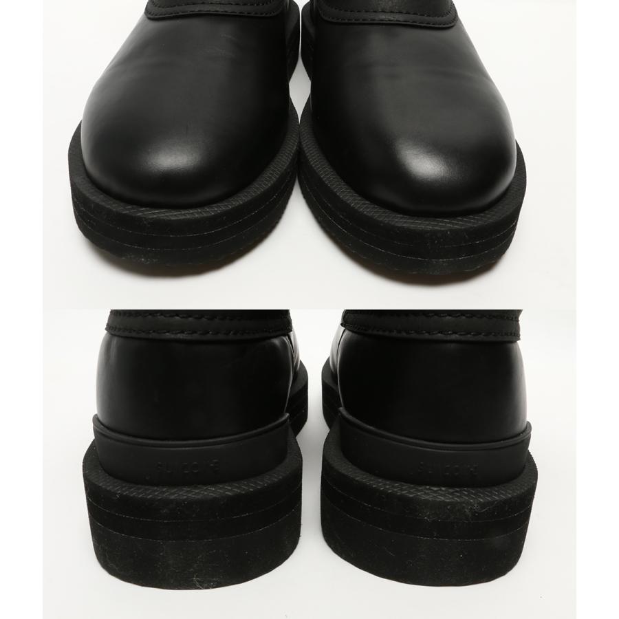 スイコック TOGA × SUICOKE ウエスタンベルト ストラップ ブーツ