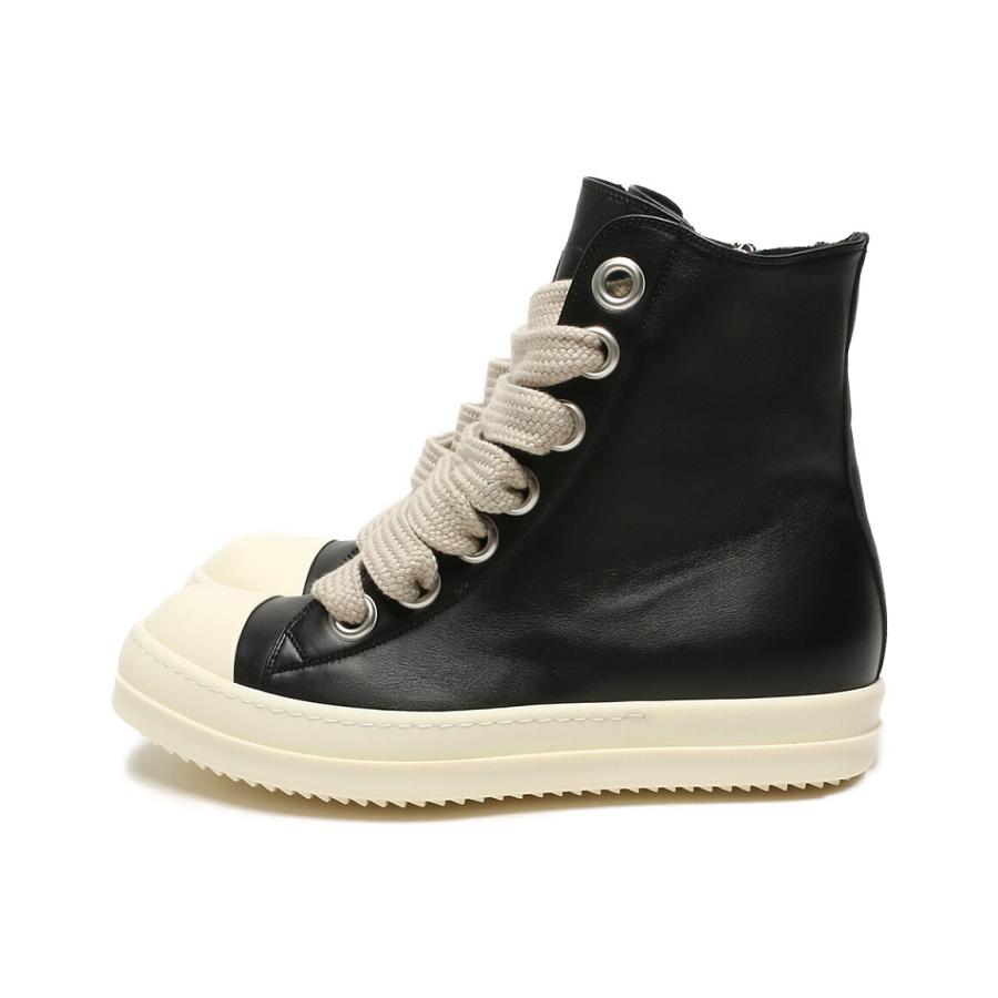 美品 リックオウエンス スニーカー JUMBO LACE HIGH TOP SNEAKERS