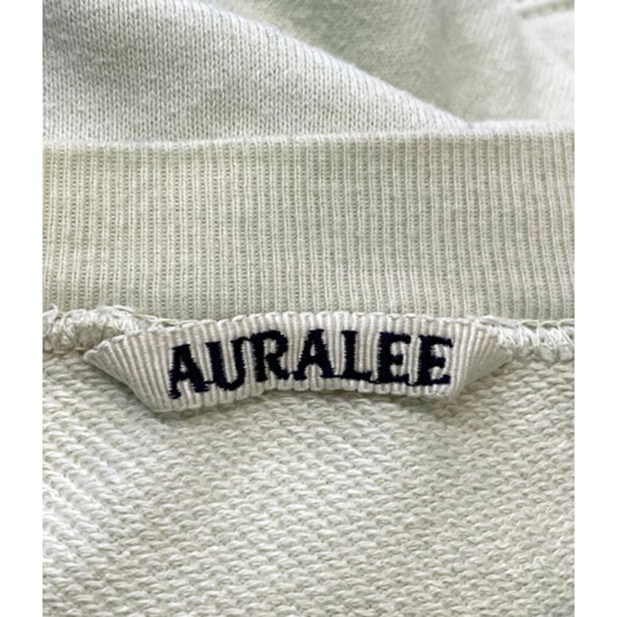 オーラリー　17ss カシミア混ラグランスウェット オーラリー スウェット カシミヤ混 ラグラン レディース SIZE 1